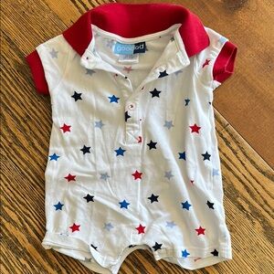 Good Lad Star Print Baby Romper